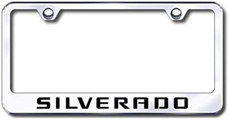 Cheverolet Silverado Custom License Plate Frame