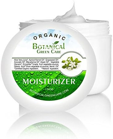 Facial Moisturizer. Preservative Free. Organic & 100% Natural Face Moisturizing Cream for Sensitive, Dry & Normal Skin - Anti-Aging and Anti-Wrinkle, for Women and Men. ORIGINAL FORMULA