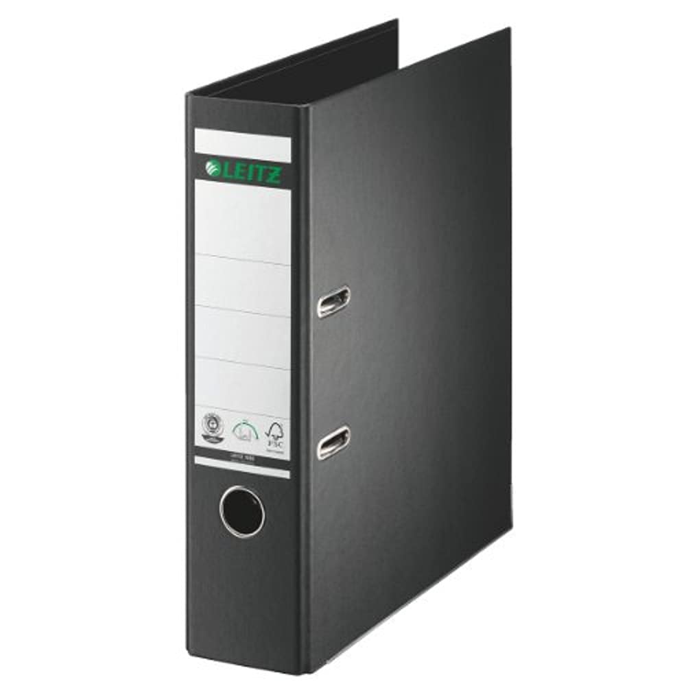 Leitz Quality-Vollpapier Folder 180° - Parent ASIN - DE (4) Wide Black