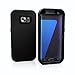 Galaxy S7 Edge Case, ToughBox® [Armor Series] [Shock Proof] [Black] for Samsung Galaxy S7 Edge Case [Built in Screen Protector] [with Holster & Belt Clip] [Fits OtterBox Defender Series Belt Clip]