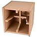 Knock-Down MDF 0.75 ft³ Subwoofer Cabinet for Dayton Audio 8