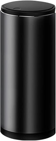 Amazon Liuzhuo 車用ゴミ箱 ボトル型ゴミ箱 フタ付き 簡単開閉 ダストボックス カップホルダー ドリンクホルダー ドアポケット コンソールボックス 対応 デスクも適用 アルミ製 ゴミ袋付き ブラック 車用ゴミ箱 車 バイク