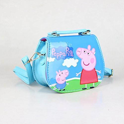 Peppa Pig Handbag Casual Shoulder Bag (blue)