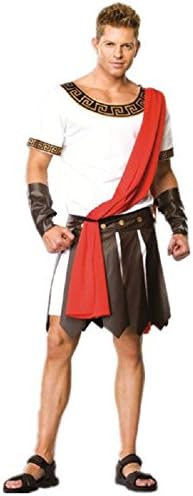 Dongya Men's Costume Warriors Ancient Rome General Cosplay Costume