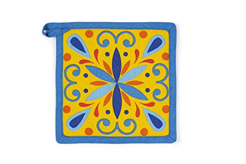 Excelsa Puebla keukenporselein, 20 x 20 cm, voering 100% katoen, vulling van polyester
