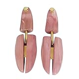 Songmics Cedar Shoe Tree Shoe Shaper with Brass-plated Knob Men's 6-13