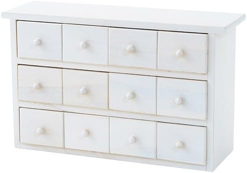 Amazon Co Jp プチプラ 引き出しいっぱい小物チェスト ホワイト ホーム キッチン