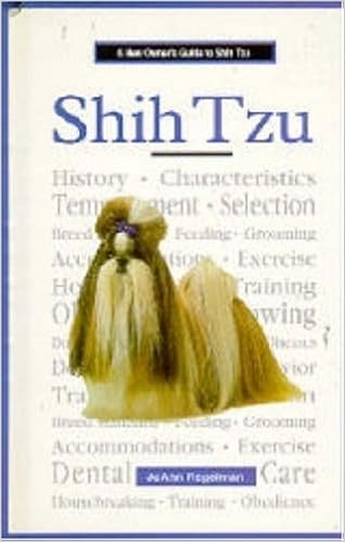 A New Owner�fs Guide to Shih Tzu (JG Dog) �n�[�h�J�o�[  - 1996/11/1