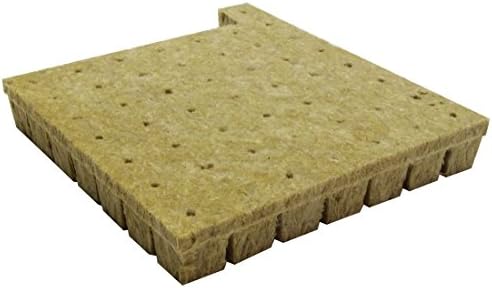Grodan A-OK 1.5" Starter Plug Rockwool Hydroponic Grow Media, 50 Cubes