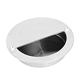 uxcell Sliding Door Drawer 90mm Round Recessed