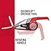Dirt Devil Flipout Cordless Handheld Vacuum Cleaner, Cord Free Hand Vac, Rechargeable, Small, 16V Lithium, Red, BD10315B
