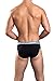 Obviously Naked Brief with Contour Pouch (Black, Medium)
