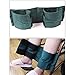Fushida Wheelchair Leg Straps, Restraint Footrest for Wheelchair, Medical Foot Support Belt - High Quality Cloth Legs Belt for Disabled Elderly(Green, FYH141)