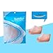 Sumifun Gel Height Increase Heel Sleeves, Relieve Foot Cracked Pain Skin Care Protector Socks, Invisible Increase Insole with Height 2.5cm