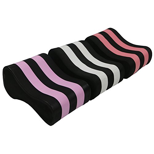 A&I Ailike Pull Buoy Swimming Trainning Device for Adults Children (Black-Pink)