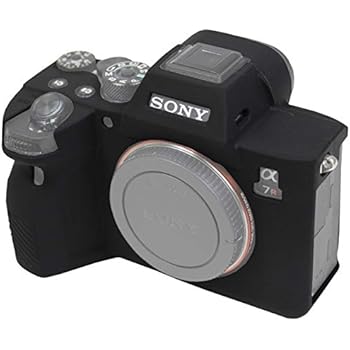 Easy Hood Case for Sony Alpha 7R IV A7R IV A7RM4 ILCE-7RM4 Digital Camera, Anti-Scratch Soft Silicone Rubber Protective Cover Protector Skin (Black)
