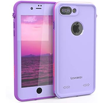 LOVE BEIDI iPhone 8 7 Plus Waterproof Case Cover Built-in Screen Protector Fully Sealed Life Shockproof Snowproof Underwater Protective Cases for iPhone iPhone 8 7 Plus 5.5