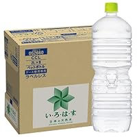 【Amazon Exclusive Brand】CCL I LOHAS Label-less 2L PET × 8 Bottles Mineral Water, No Taste
