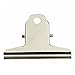 LI-GELISI Large Bulldog Clips, Metal Paper Clip, Bull Dog Clips Stainless Steel Bulldog/Hinge Paper Clip, Office Supplies 4 Pack- 5 inch