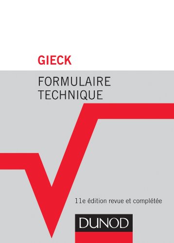 Formulaire technique - 11e éd. by (Hardcover)