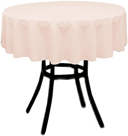Tablecloth for 64" round table by Florida Tablecloth Factory (Peach)