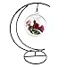 YY YEARCHY Ornament Display Stand Metal Stand Terrarium Air Plant Stand Flower Pot Holder Iron Pothook Stand for Hanging Glass Globe Ball