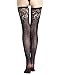 Shecret Thigh High Stockings Womens Sparkle Rhinestone Stockings Crystal Fishnet Glitter Stockings