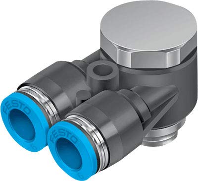 Festo 186211 Model QSYLV-G3/8-10 Push-In Y-Fitting