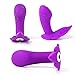 Vibrating Anal Sex Toys Male Prostate Massager with 10 Vibration Modes for Wireless Remote Control Wearable Pleasure, Sex Rabbit Smooth Silicone Butt Plug Vibrator for Women Men Couples Lover Gift