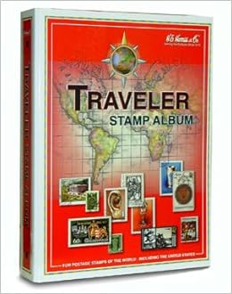 Traveler Stamp Album Worldwide H E Harris Co Amazon - 