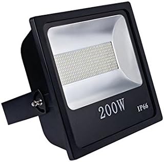 10W, 50W, 100W, 150W, 200W, 300W, 400W LED High Power IP66 Floodlight Outdoor Security Lights by LED Lights Unlimited, 50,000 Hours, 6000K, 110LM/W, AC 85V-265V Flood Lights (200)