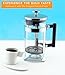 Cozyna French Press Coffee Maker, 34 oz, 8 Cup, 1 L, Eden