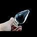 FST Large Anal Plug Crystal Mushroom Shape Butt Plug Glass Massage Bum Plug Sex Toys for Women Men Masturbation Transparent