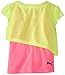 PUMA Baby Girls' Hearts and Dots Shirt and Legging Two-Piece Set