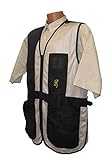 Browning Trapper Creek Vest, Black/Tan, X-Large