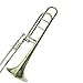 Flanger F-860 Intermediate B Flat Tenor Slide Trombone with F Trigger with Case, Mouthpiece, Gloves and Cleaning Cloth
