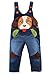 Kidscool Baby Cotton Denim Cute 3D Dog Decoration Soft to Wear Overalls