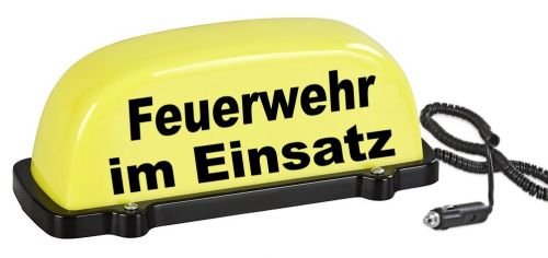 Feuerwehr im Einsatz - Dachaufsetzer LED