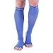 Doc Miller Open Toe Compression Socks 30-40 mmHg 1 Pair Medical Grade Stockings (Small - 5XL)