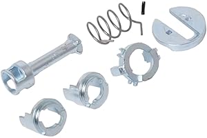 RAGBUSCLE Car Door Lock Cylinder Repair Kit, Replace 51217035421, 51-21-7-035-421, Compatible with BMW X3 E83 2004-2010, Comp
