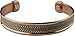 Pure Copper Magnetic Bracelet with Magnets Arthritis Therapy Cuff Wrist Bangle to Heal Mcb4