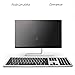 Hi-azul Wired Keyboard with 7 Colors Backlight Ergonomics Ultra Slim Keyboard with Chocolate Scissor-feet Key Caps for Desktop Computer and PC (for Windows)