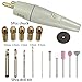 Hand Drill Mini Electric Jewelry Drill Set, Micro Electrical Drill for Wood Jade Jewel Stone DIY Small Crafts Drilling Grinding Engraving