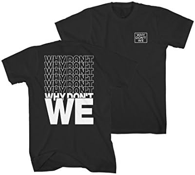 Why Dont We Repeating Down Chest Logo T-Shirt