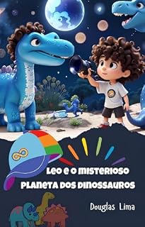 Livro Leo e o misterioso planeta dos dinossauros