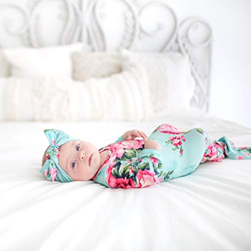 Posh Peanut Baby Soft Gown for Girls Viscose from Bamboo Infant