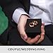 VITEROU 6MM Classic Pure Copper Wedding Engagement Band Ring with 2 Magnets for Arthritis Pain Relief Comfort Fit,Size 6-13