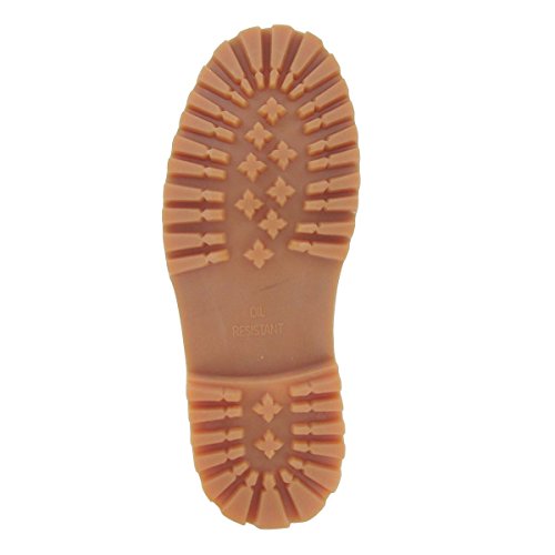 Safety Girl GS003-Tan-8.5M Steel Toe Work Boots - Tan - 8.5M, English, Capacity, Volume, Leather, 8.5M, Tan ()