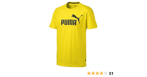puma yellow shirt