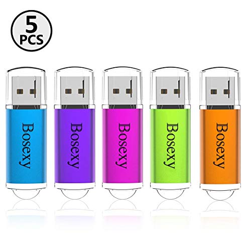 KEXIN 10 Pack 4GB Flash Drive Thumb Drives Memory Stick with LED